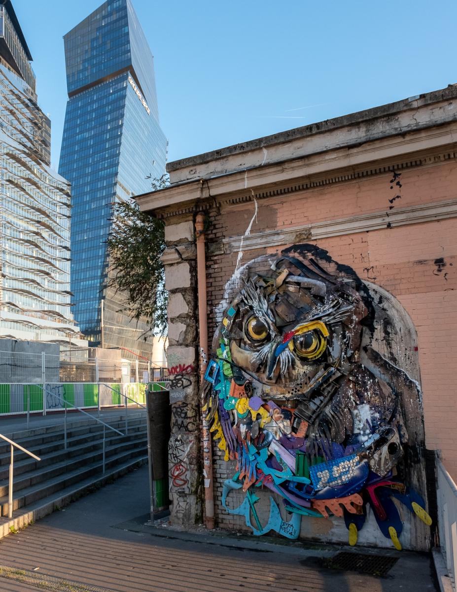 Œuvre de Bordalo II