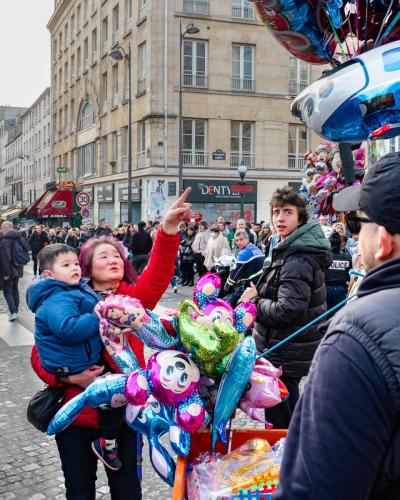 Le marchand de ballons