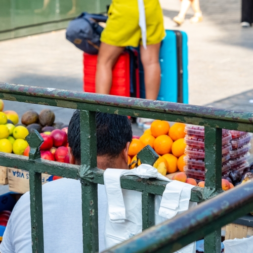 Le marchand de fruits
